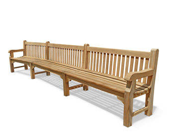 Bespoke size bench garden furniture specify design measurements